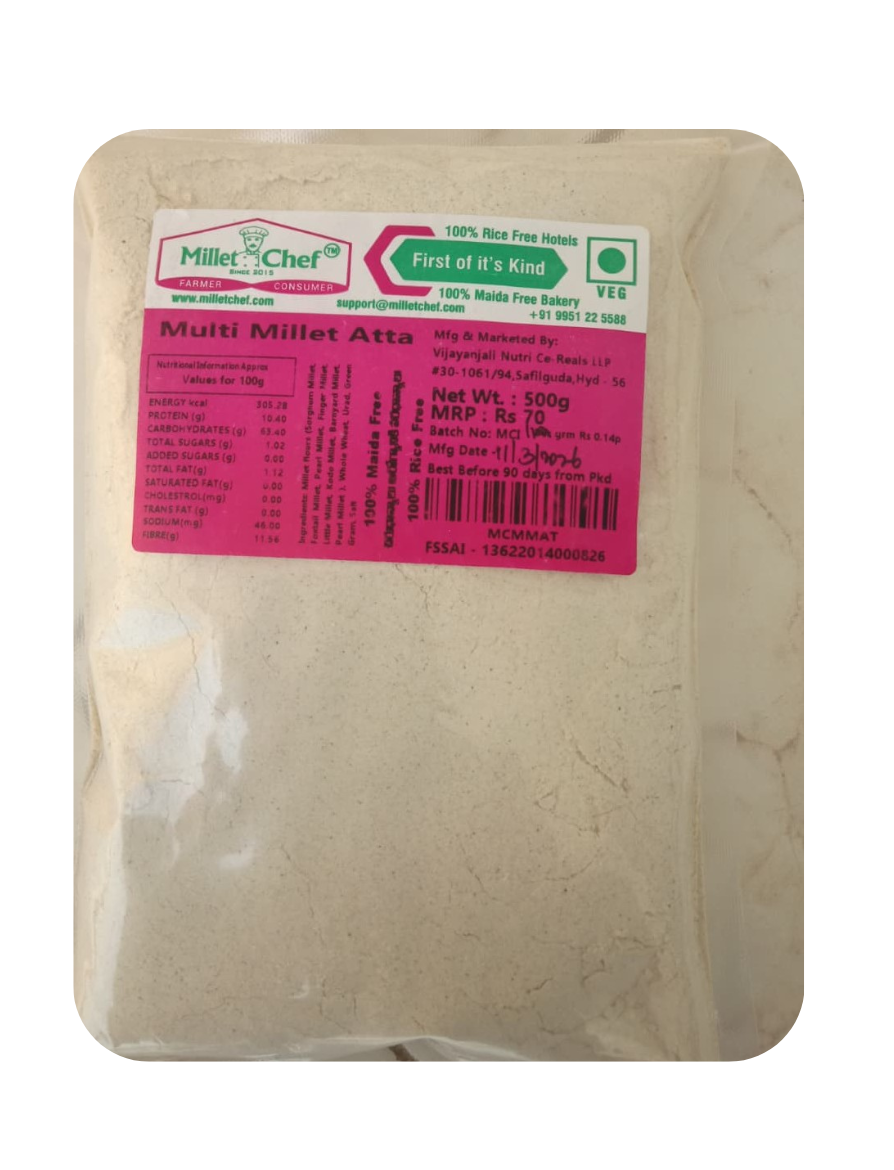 Multi Millet Atta 500grams