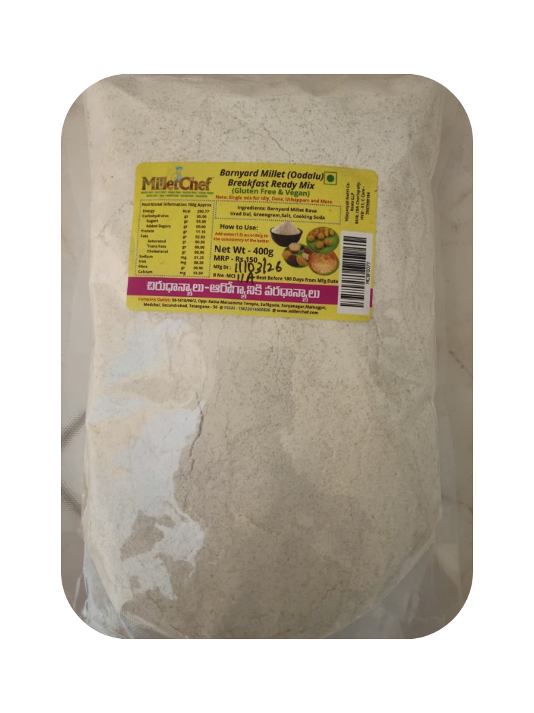 Barnyard-Millet (OODALU) breakfast Ready Mix 500Grams